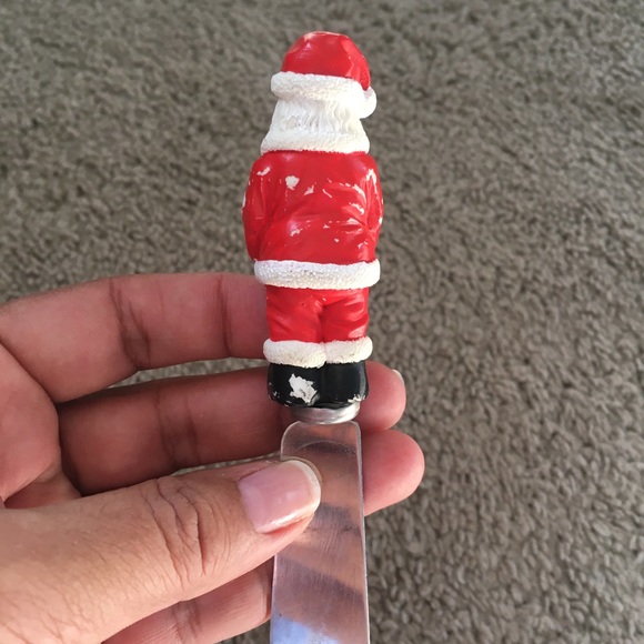 Vintage Festive Holiday Santa Claus and Nutcracker Spreaders- Set of 2 - Picture 7 of 9
